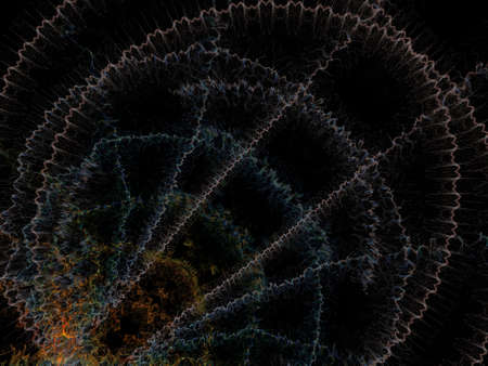 Imaginatory fractal background Image