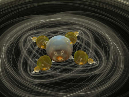 Imaginatory fractal background Image
