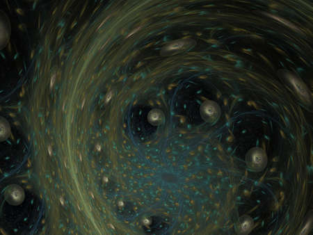 Imaginatory fractal background Image