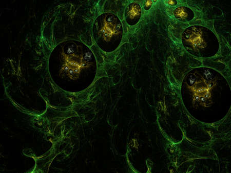 Imaginatory fractal background Image
