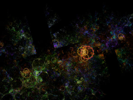 Imaginatory fractal background Image