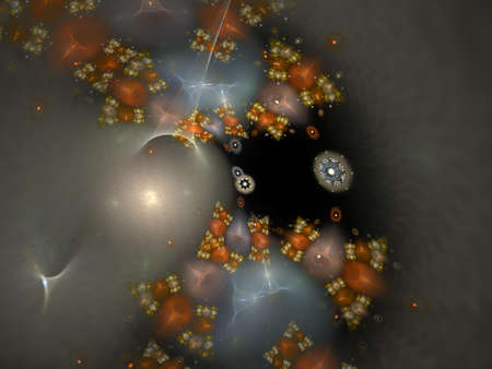 Imaginatory fractal background Image