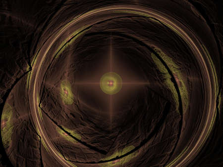 Imaginatory fractal background Image