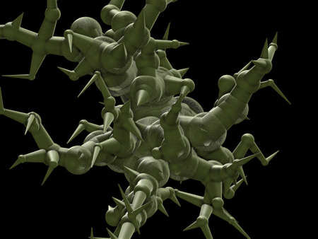 Imaginatory fractal background Image