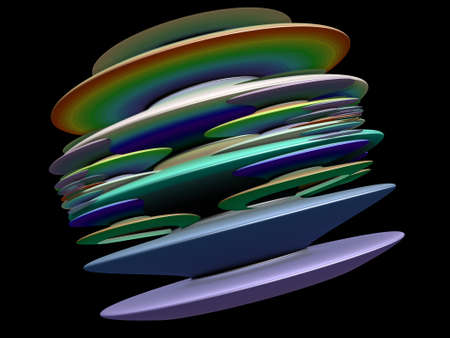 Imaginatory fractal background Image
