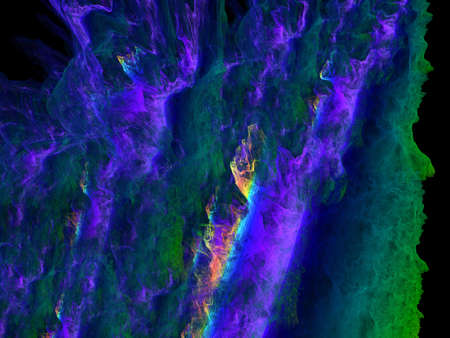 Imaginatory fractal background Image