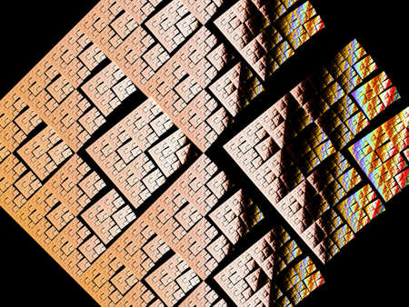 Imaginatory fractal background Imageの写真素材