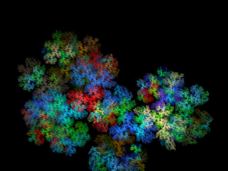 Imaginatory fractal background Imageの写真素材