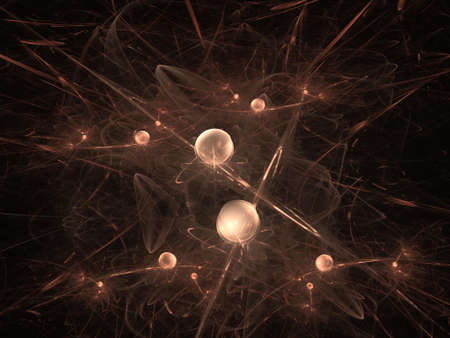 Imaginatory fractal background Image