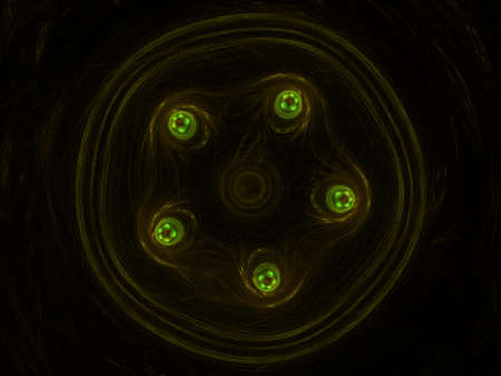 Imaginatory fractal background Image