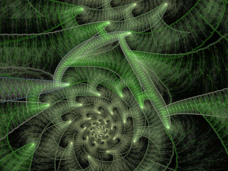 Imaginatory fractal background Image