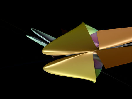 Imaginatory fractal background Imageの写真素材