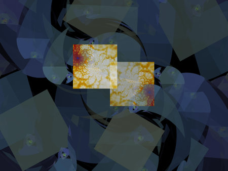 Imaginatory fractal background Imageの写真素材