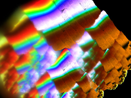 Imaginatory fractal background Image