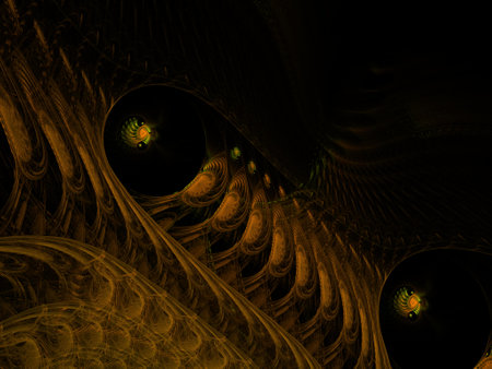 Imaginatory fractal background Imageの写真素材