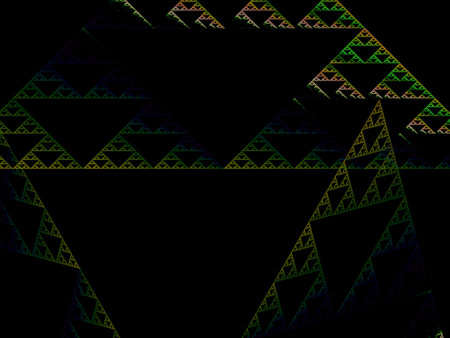 Imaginatory fractal background Image