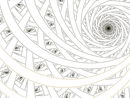 Imaginatory fractal background Image