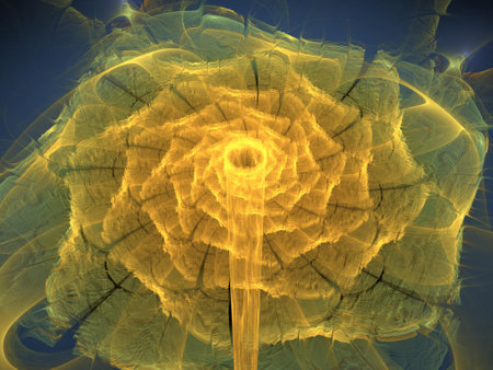 Imaginatory fractal background Imageの写真素材