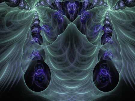 Imaginatory fractal background Imageの写真素材