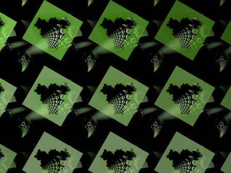 Imaginatory fractal background Image
