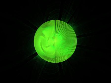 Imaginatory fractal background Image