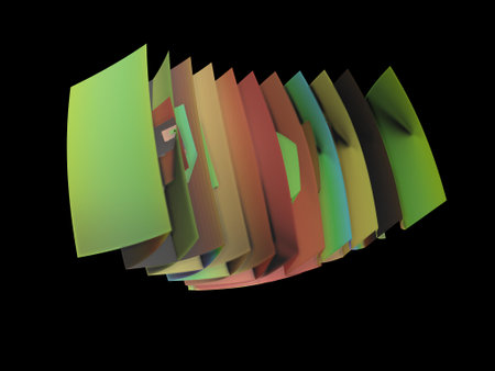 Imaginatory fractal background Image