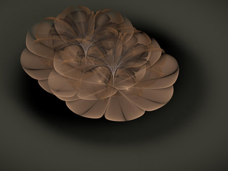 Imaginatory fractal background Imageの写真素材