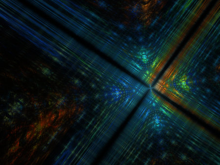 Imaginatory fractal background Imageの写真素材