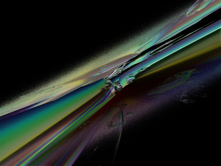 Imaginatory fractal background Image