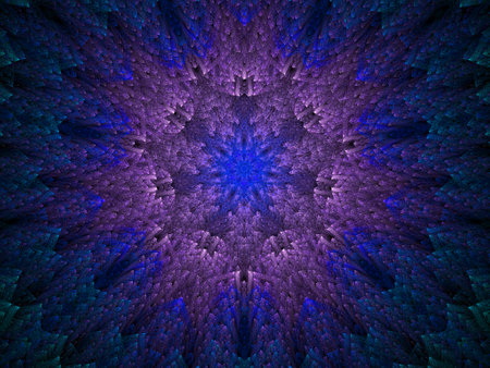 Imaginatory fractal background Imageの写真素材