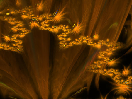 Imaginatory fractal background Imageの写真素材