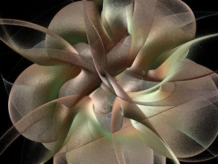 Imaginatory fractal background Imageの写真素材