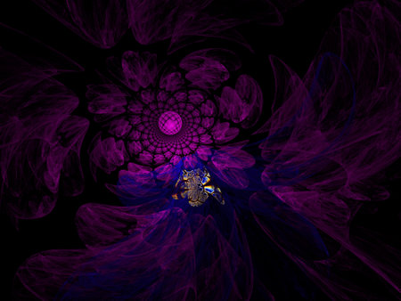 Imaginatory fractal background Imageの写真素材