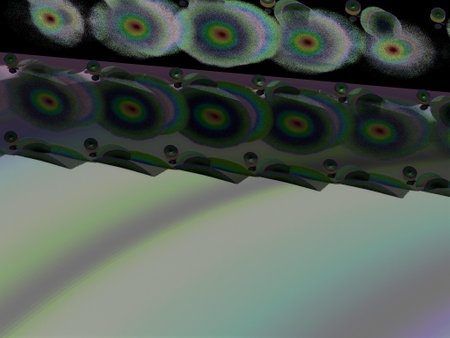 Imaginatory fractal background Image