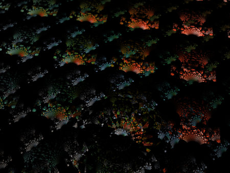 Imaginatory fractal background Image