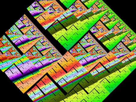 Imaginatory fractal background Image