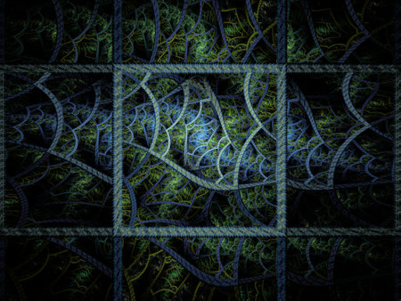 Imaginatory fractal background Imageの写真素材