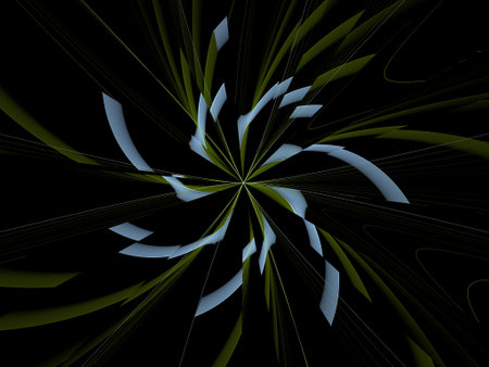 Imaginatory fractal background Imageの写真素材