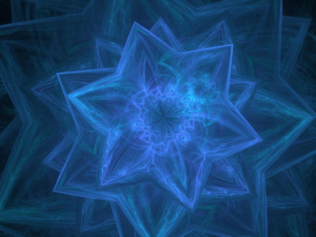 Imaginatory fractal background Imageの写真素材