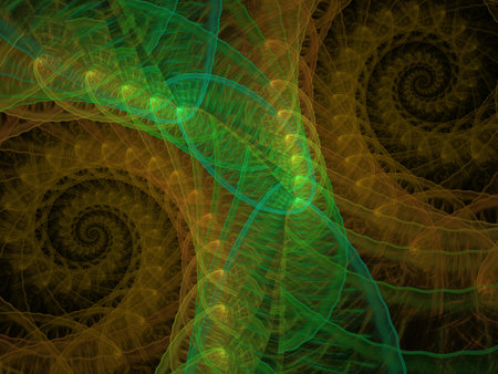 Imaginatory fractal background Imageの写真素材