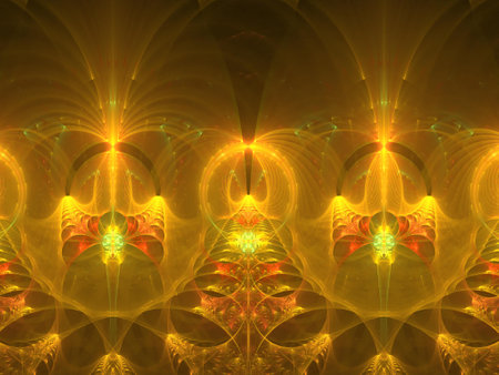 Imaginatory fractal background Image