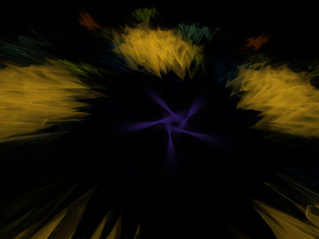 Imaginatory fractal background Image