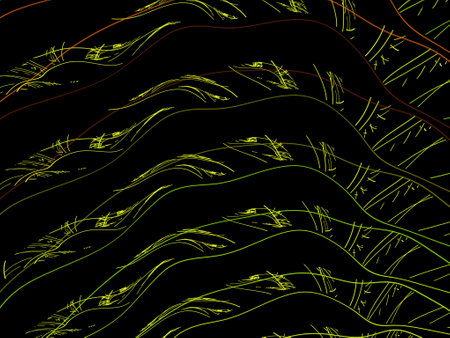 Imaginatory fractal background Image