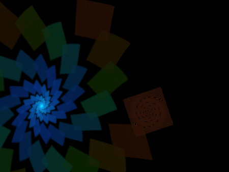 Imaginatory fractal background Image