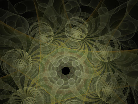 Imaginatory fractal background Imageの写真素材