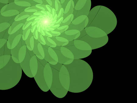 Imaginatory fractal background Imageの写真素材