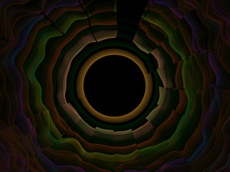 Imaginatory fractal background Image