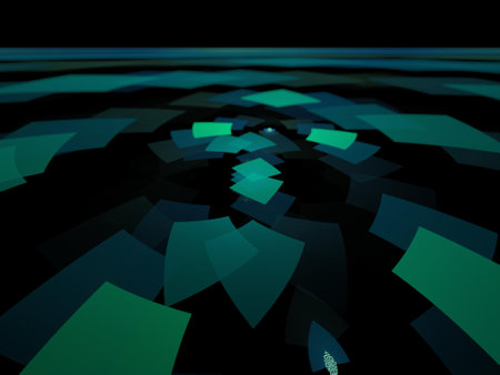 Imaginatory fractal background Imageの写真素材