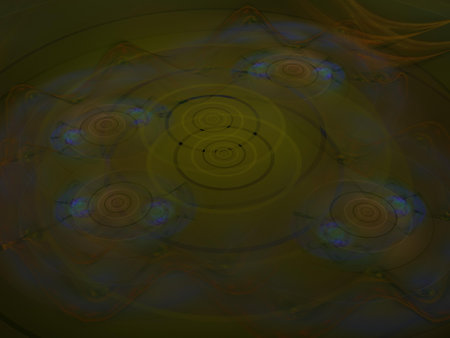 Imaginatory fractal background Image