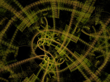 Imaginatory fractal background Imageの写真素材